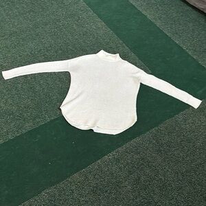 American eagle oversized turtleneck tunic sweater size xsmall cream